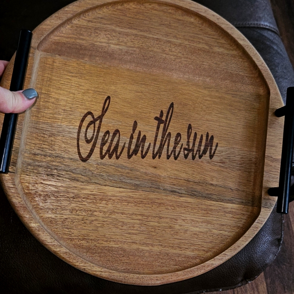 Wooden tray